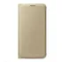 Pouzdro na mobilní telefon Samsung Wallet pro G925 Galaxy S6 Edge EF-WG925, zlaté