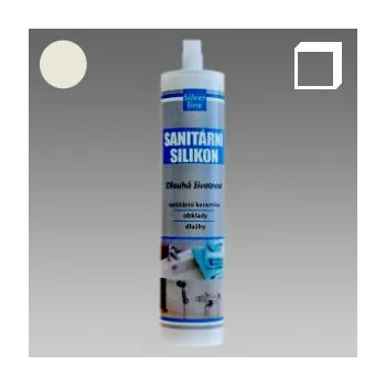 Stavební chemie Sanitární silikon SL bahama 280ml karton