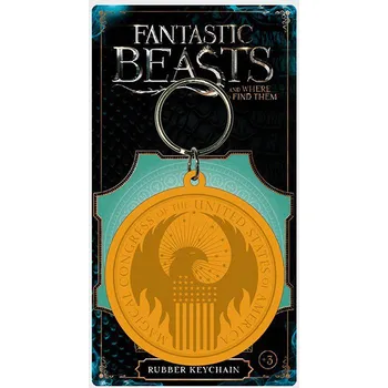 Klíčenka Fantastická zvířata a kde je najít - MACUSA (Přívěšek na klíče Fantastická zvířata a kde je najít - MACUSA)