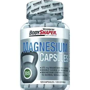Weider Magnesium Caps 120 kapslí