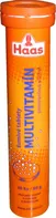 HAAS Multivitamin šumivé tablety pomeranč 20 tbl.