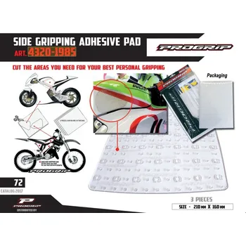 Samolepicí dekorace na vozidlo Set ochranných samolepek na motocykl PROGRIP 210 mm x 160 mm - 3x