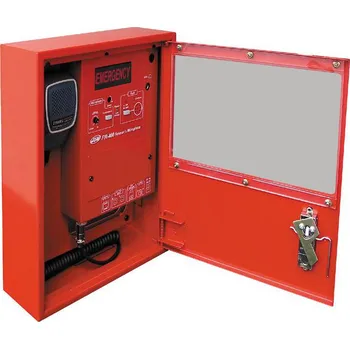 DEXON FIR 400 Konzola evakuačního mikrofonu se samplerem 