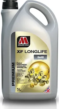 Motorový olej Millers Oils XF Longlife 0W-40 5 l