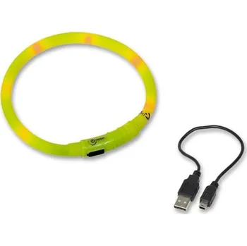 Obojek pro psa Nobby Led Visible svítící obojek silikon