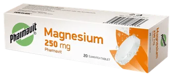 Pharmavit Magnesium 250 mg 20 šumivých tablet