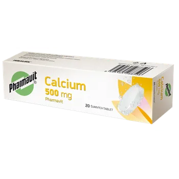 Pharmavit Calcium 500 mg šumivé tbl. 20