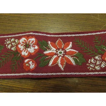 Stuha Stuha vyšívaná š. 5,2 cm x 0,75M MA103