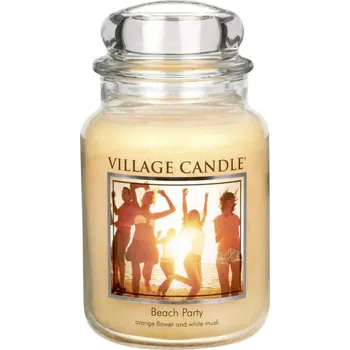 Svíčka Village Candle Vonná svíčka ve skle 602 g