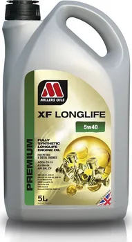 Motorový olej Millers Oils XF Longlife 5W-40 5 l