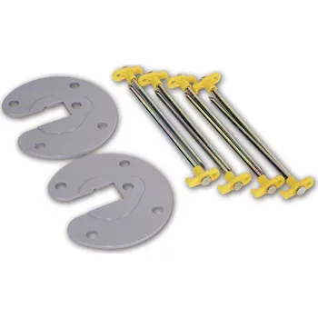 Příslušenství ke karavanu Sada kotvících desek 2ks (Markýzy)