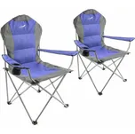 Divero Deluxe 2 kusy Set modro/šedá