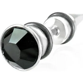 Piercing Piercing hrot s černým zirkonem