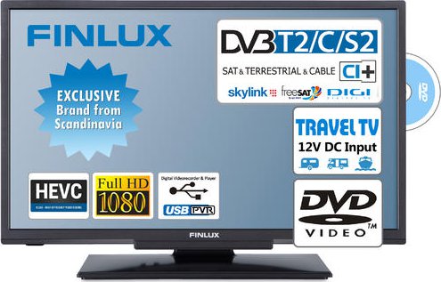 TV Finlux TVF22FDMA4760 -T2 SAT DVD 12V (Televize)