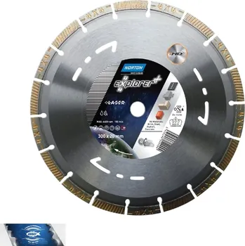 Řezný kotouč 400x20 mm diamantový kotouč multifunkční a univerzální 4x4 EXPLORER+