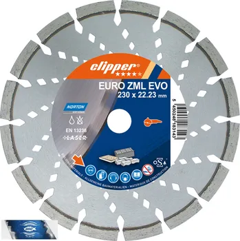 Řezný kotouč 125x22,23 mm diamantový kotouč multifunkční a univerzální EURO-ZML EVO