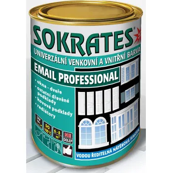univerzální barva SOKRATES EMAIL PROFESSIONAL univerzální vrchní barva (hnědá lesklá) 10kg Barva: hnědá lesklá