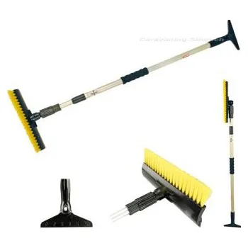 Autoškrabka Škrabka na led s kartáčem pro karavany 100 - 160 cm (Škrabka na sních)