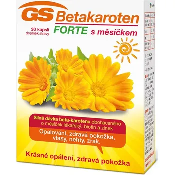 Doplněk stravy Green Swan Pharmaceuticals Betakaroten Forte s měsíčkem