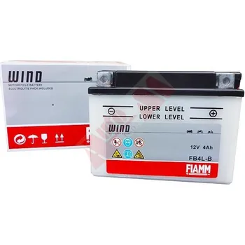 baterie FB4L-B 121x71x93 mm 12V 4Ah FIAMM