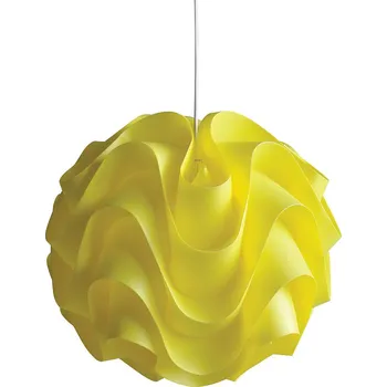 Plastový lustr Senti W-3022 žlutá