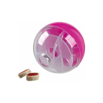 Hračka pro kočku Míček na pamlsky pro kočky, různobarevný 5 cm