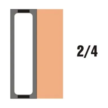 Nerezová gastronádoba GND 2/4 s držadly