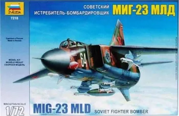 Plastikový model Zvezda MIG-23 MLD Soviet Fighter re-release 1:72