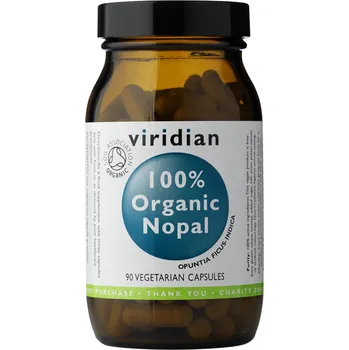 Přírodní produkt Viridian Organic Nopal 100 % 90 tbl.