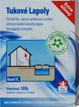 Čistič odpadu Baktoma Tukové lapoly Bacti TL 100 g