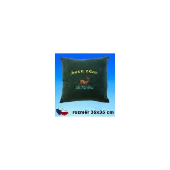 Dekorativní polštářek Polštář vyšívaný pro Myslivce JELEN