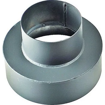 Kouřovod Přechodka kouřovodu antacit 1,5mm 150/130