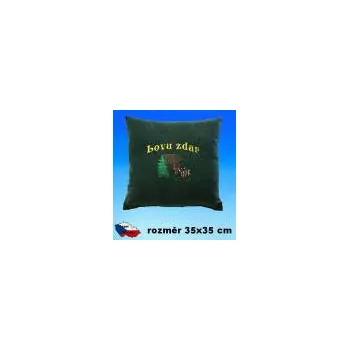 Dekorativní polštářek Polštář vyšívaný pro Myslivce SRNY A KRMELEC
