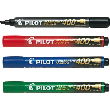 popisovač PILOT 400 permanentní - červená