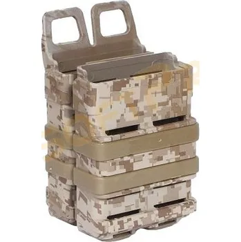 Airsoft EmersonGear 2x sumka FastMag pro zásobníky M4 - Digital Desert