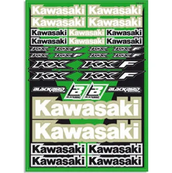 Polep vozidla Sada polepů na moto BLACKBIRD KAWASAKI