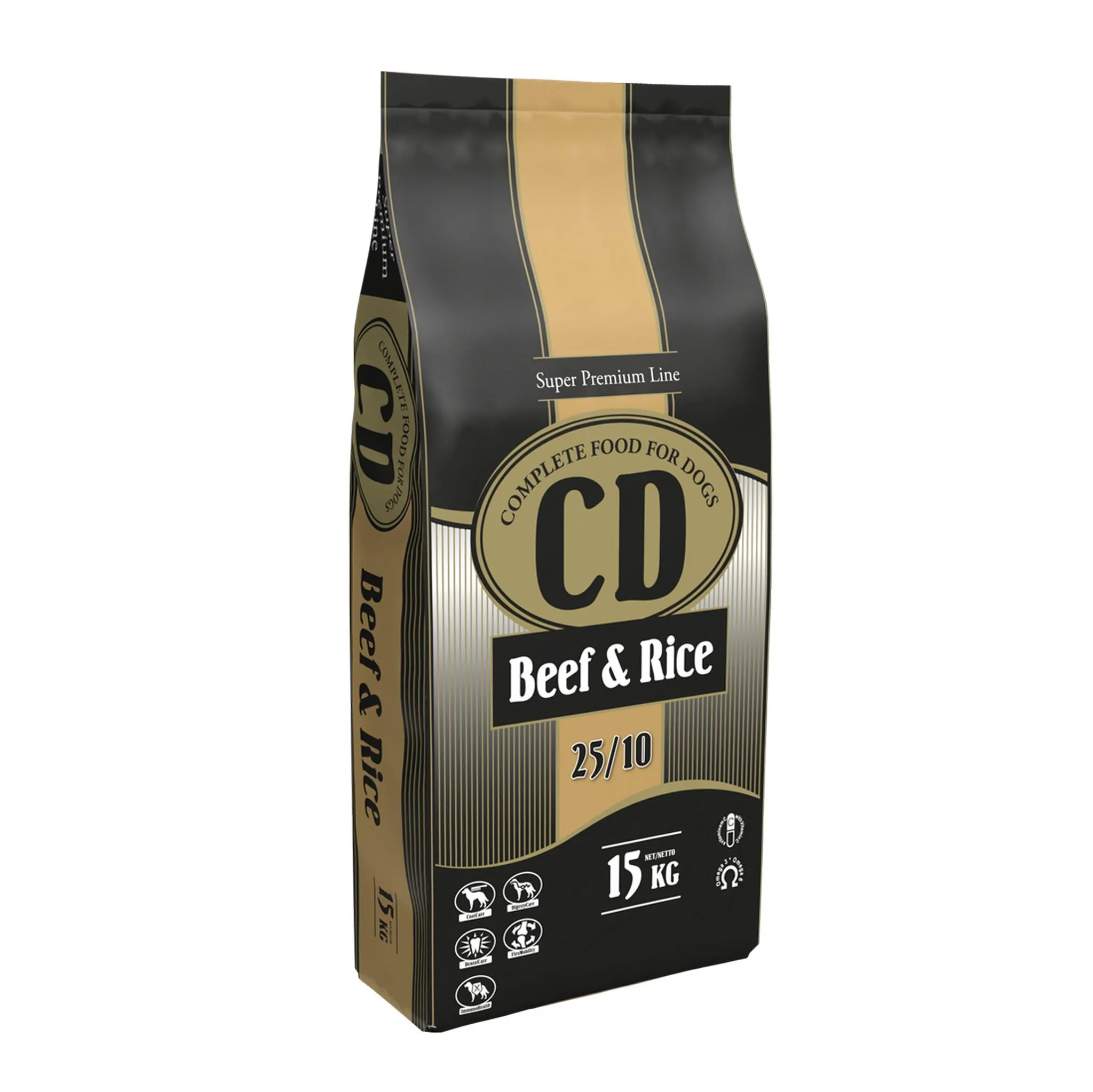 Fotografie 1 - Krmivo pro psa Delikan CD Adult Medium/Large Beef/Rice 15 kg