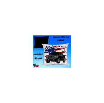 Dekorativní polštářek Polštář autokontůra HUMMER H3 2009