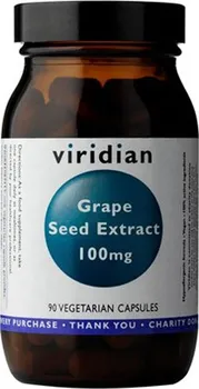 Přírodní produkt Viridian Grape Seed Extract 90 cps.