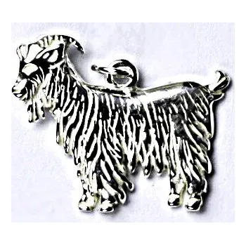 Přívěsek Stříbrný přívěšek kozel, přívěsek ze stříbra kozlík P 208