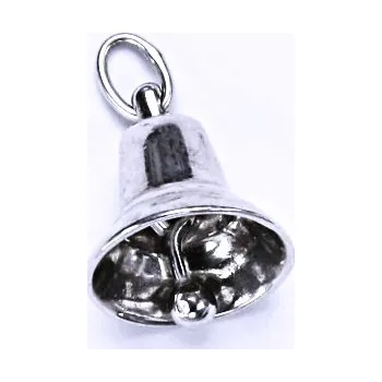 Šperk Stříbrný přívěšek zvoneček, stříbrné šperky, zvonek P 738