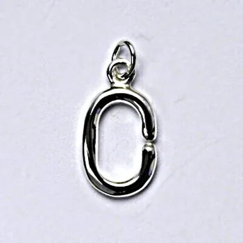Přívěsek Stříbrný přívěšek,céčko, přívěsek ze stříbra P 936 b