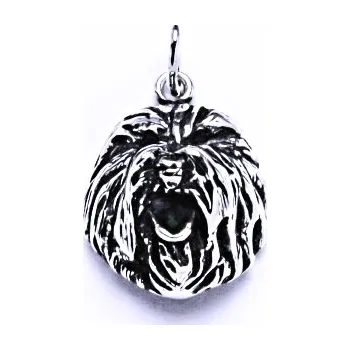 Přívěsek Stříbrný přívěšek s patinou, Bobtail, P 313