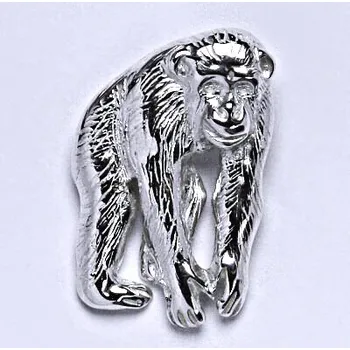 Přívěsek Stříbrný přívěšek opice, přívěšek šimpanz P 150