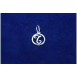 Stříbrný přívěsek Písmeno T