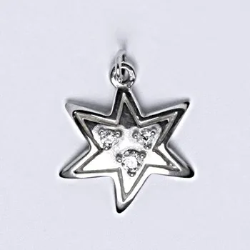 Šperk Stříbrný přívěšek hvězda, P 1388