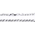 Řetízek ze stříbra Cubr serpentine SP 3. jen 38 cm
