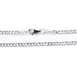 Stříbrný řetízek, řetízky ze stříbra, CUBR PL 1,20