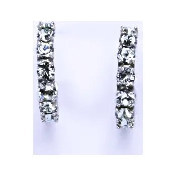 Náušnice Naušnice s krystaly Swarovski NŠ 1340 čiré