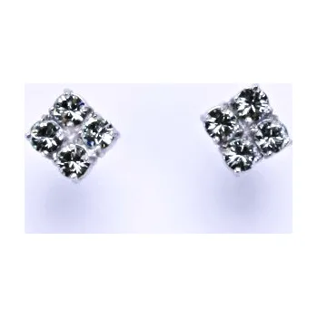 Náušnice Náušnice stříbrné s krystaly Swarovski Light Azore NŠ 1324